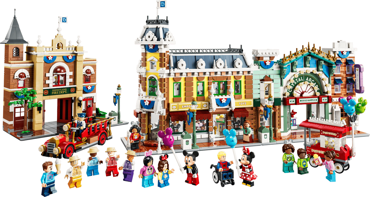 LEGO ディズニー Main Street, U.S.A. 43302 全体像