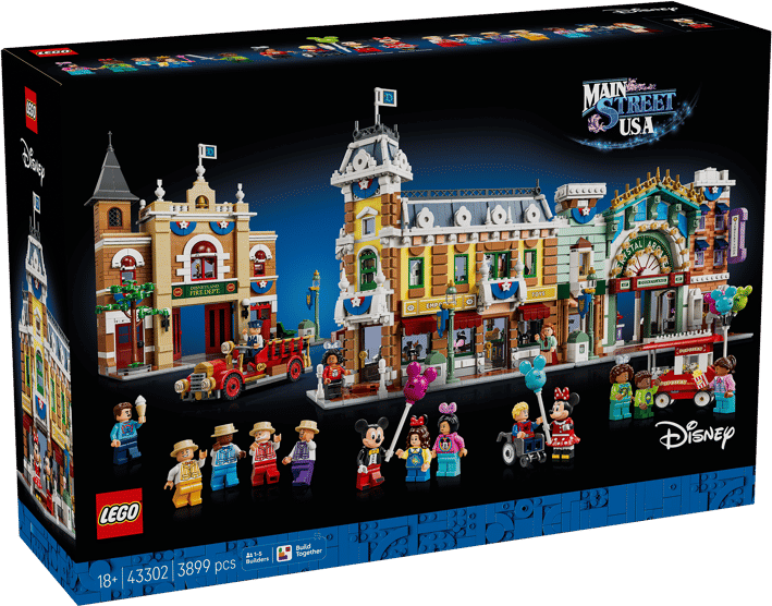 LEGO Main Street, U.S.A. 43302 パッケージ表面
