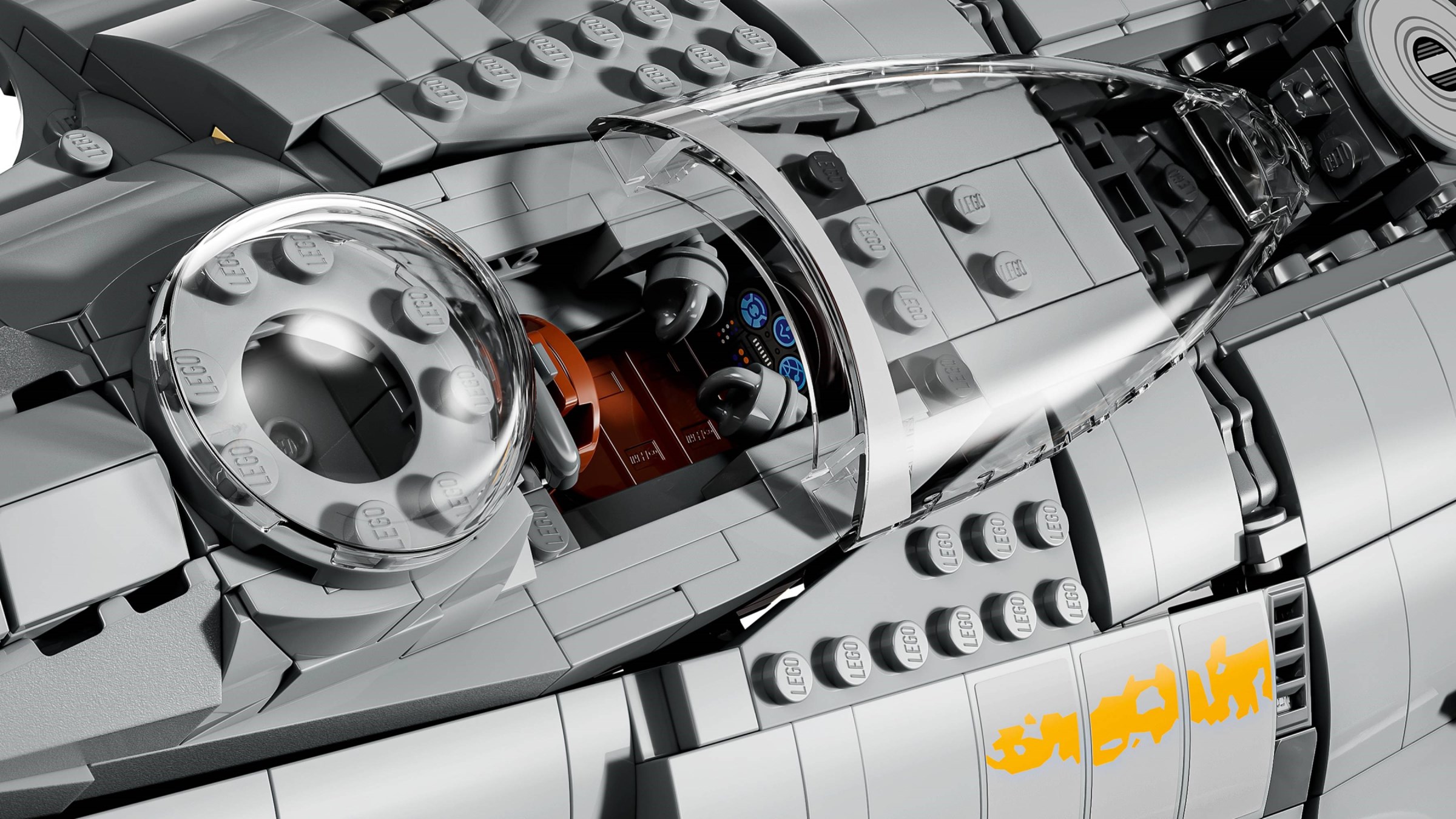 LEGO N-1スターファイター 75442 コックピット開閉ギミック