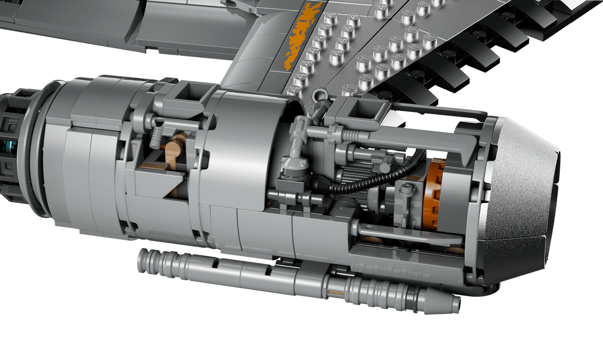 LEGO N-1スターファイター 75442 エンジン細部ディテール