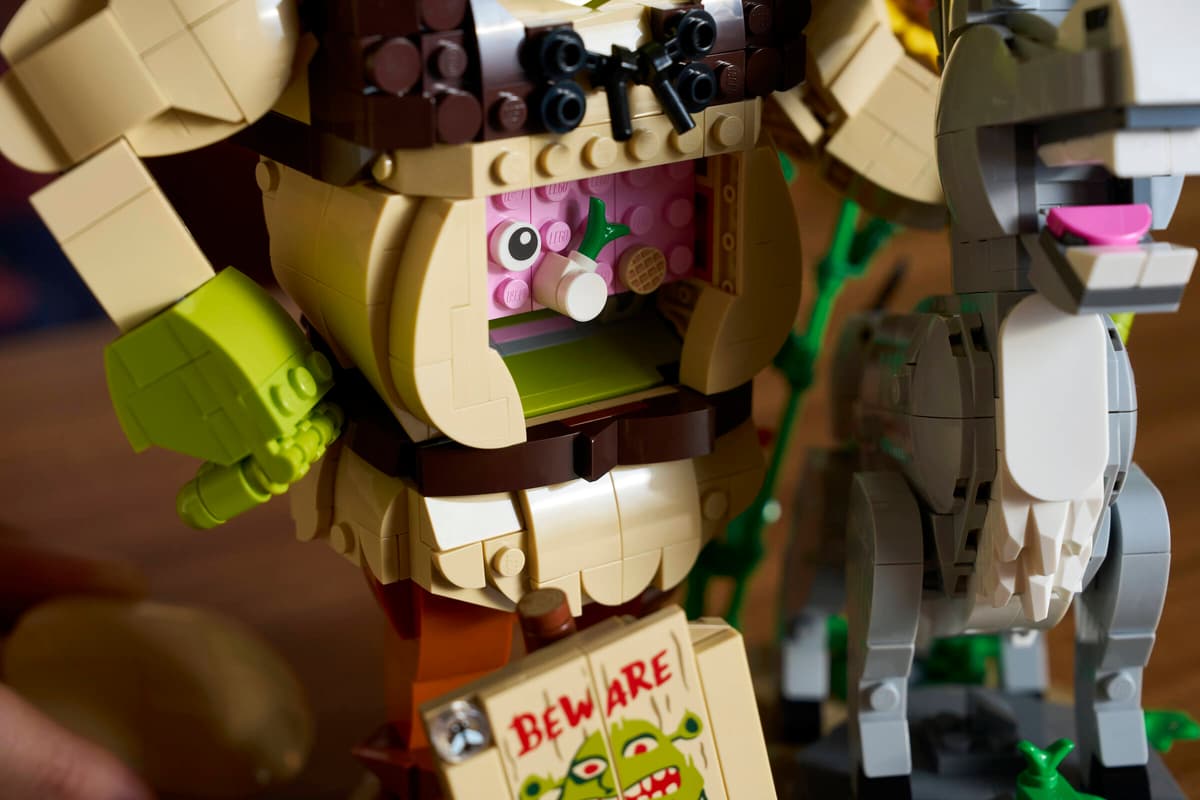 LEGO シュレック 72423 ギミック 小物 沼地