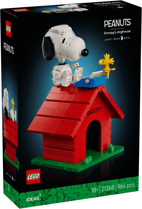 LEGO スヌーピーの犬小屋 21368 パッケージ表面