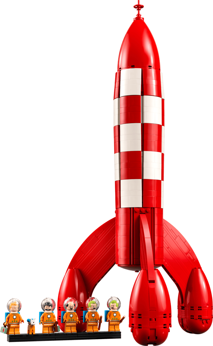 LEGO タンタン 月ロケット 21367 全体像
