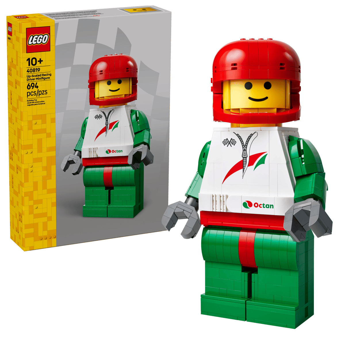 レースドライバー デラックス ミニフィギュア 外観